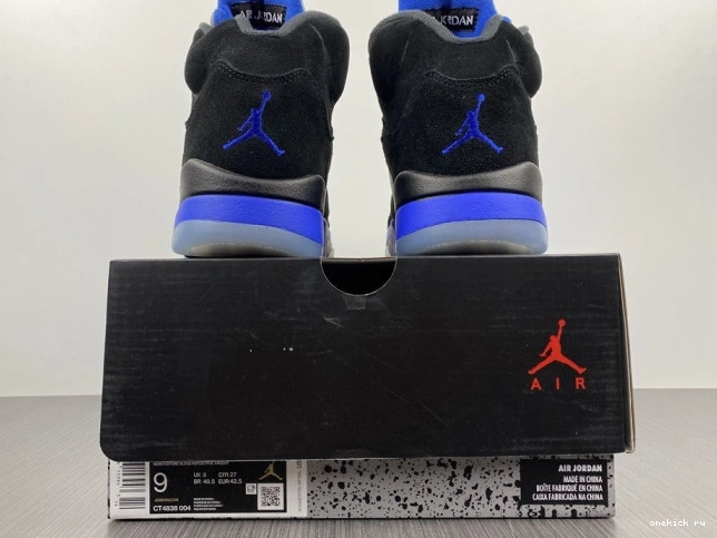 Chep Onekick Racer Jordan 5 Blue CT4838-004 Air 0809